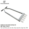 Lawn Aerator Tool 1900.1.38101 – 2 Types of Tines for Grass Improvement (Golf & Football Fields)