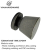 Minimalist Satin Cabinet Knob – Solid Antimon Alloy | Ø21mm | Model 1300.3.02208 – Vinahardware