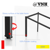 Oval removable table frame, powder coated black - VNH2208589 - 1100x500x730mm (Piece) - Manufactured directly at Vinahardware (VNH) Vietnam - OEM