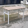 Folding table frame, iron box 30mm - VNH028459 - 1100x400x730mm - White painted (Piece) - Manufactured directly at Vinahardware (VNH) Vietnam - OEM