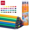 Bút chì màu nhựa xóa được Deli 7073