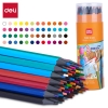 Bút chì màu nhựa xóa được Deli 7073