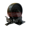 Bánh xe CSPS 300kg đế xoay khóa màu đen