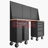 Tủ dụng cụ CSPS 183cm - 2 tủ màu đen/đỏ