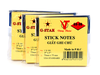 giấy note G-star 3x3 màu vàng