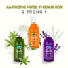 Xà phòng nước thiên nhiên 2 trong 1 Evoluderm Marseille hương Lavander 1000ml