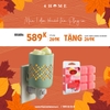 Combo - Mua Đèn Khuếch Tán Plug-in tặng 1 hộp sáp viên Candle Warmer