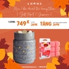 Combo - Mua 1 Đèn khuếch tán hương thơm (Soft Mint / Jasmine) tặng hộp sáp viên Candle Warmer