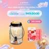 Combo - Mua đèn khuếch tán hương thơm Mason Jar tặng 2 hộp sáp viên Candle Warmer