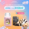 Combo - Mua 1 nến hũ Goose Greek 24oz tặng 2 tinh dầu treo thơm xe 4Home và 1 hộp diêm