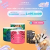 Combo - Mua 3 nến ly 3 bấc sáp đậu nành dòng Aromatherapy tặng 2 tinh dầu treo thơm xe và 2 hộp diêm