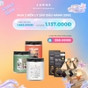 Combo - Mua 3 nến ly 200g tặng 2 tinh dầu treo thơm xe 4Home