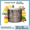 Nến thơm Goose Creek, Nến ly 3 bấc sáp đậu nành, Mùi Burlwood And Oak