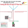 MẠCH LED PHÁO HOA- CÓ ÂM THANH- ĐÃ NẠP SẴN CHƯƠNG TRÌNH HIỆU ỨNG