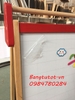 Bảng 2 mặt mầm non khung gỗ sồi.
