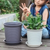 CNT12 - Chậu Nhựa Mã 12 (4 size - 2 màu)