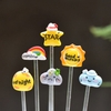 DC10_Que nhựa 20cm
