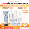 [Combo] KB PURE - Skin Detox & Purifying Cleanse - Bộ làm sạch & Thanh lọc da (Sữa rửa mặt | Tẩy tế bào chết | Mặt nạ | Xịt huyết thanh)