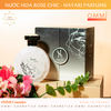 Nước hoa Công Nương cao cấp ROSE CHIC –  HAYARI PARIS của Pháp - Hương hoa quý phái, sang trọng nhẹ nhàng và đầy cuốn hút (100ml)