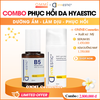 [Combo] HYAESTIC - Bộ chăm sóc da giúp dưỡng ẩm & phục hồi (Serum B5 & Kem dưỡng NMF)