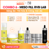 [Combo] RVB LAB (ITALY) - BỘ 6 HYALU C+ MESO FILL + PEEL