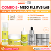 [Combo 5] RVB LAB HYALU C+ MESO FILL (ITALY) - Bộ dưỡng sáng mịn da, cải thiện độ đàn hồi, giảm nếp nhăn, cho làn da căng mướt và rạng rỡ