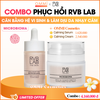 [Combo] RVB LAB - MICROBIOMA - Bộ dưỡng phục hồi, làm dịu, hỗ trợ giảm đỏ, cân bằng hệ vi sinh, sáng da (Serum | Kem dưỡng)