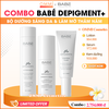 [Combo] BABÉ DEPIGMENT+ Bộ dưỡng sáng da, hỗ trợ làm mờ thâm nám và đều màu da (Lotion, Serum, Kem dưỡng)