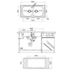 CHẬU INOX CLAUDIUS HS-SD8650