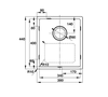 CHẬU INOX CLAUDIUS HS-SD7744