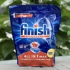 TÚI VIÊN RỬA BÁT FINISH ALL IN 1 MAX 60 VIÊN HƯƠNG CHANH