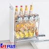 GIÁ GIA VỊ INOX NAN DẸT DS