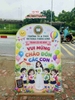 Bảng Chào Đón Học Sinh Mầm Non Tiểu Học