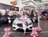 Trang Trí Lễ Bàn Giao Xe Ô Tô Bằng Bóng Bay Tại Long Biên