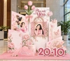 Mẫu backdrop 20/10 đẹp Ngày Phụ nữ Việt Nam