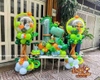 Bóng Bay Sinh Nhật Bé Trai 3 Tuổi Khủng Long