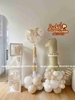 Set Bóng Bay Sinh Nhật Bé Gái Đơn Giản