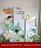 Backdrop 20/10 đẹp cho công ty trường học