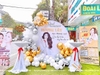 Trang trí backdrop khai trương tại Hà Nội