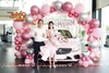 Trang Trí Lễ Bàn Giao Xe Ô Tô Bằng Bóng Bay Sang Trọng