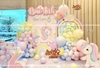 Trang Trí Sinh Nhật Bé Gái Unicorn Hà Nội