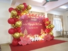 Trang Trí Mừng Thọ Sang Trọng Màu Đỏ Hà Nội