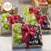 Hộp quà trái cây cherry và nho mẫu đơn Hàn Quốc