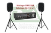 BEHRINGER PMP550M Loại amplifier mixer liền công suất thuận tiện di động và hội trường