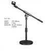 TAD-203 Chân micro ngắn 3 khúc cao 400mm