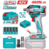 Máy bắn bulong  pin 42V không chổi than 460Nm Total TIWLI42461 (1pin 2Ah + 1 sạc)