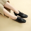 Giày da mũi vuông 5cm Oxford Kosu KS-23041