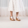 Sandal đế xuồng Sling Back 8cm Kosu K-26957
