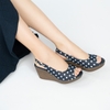Sandal đế xuồng 8cm Slingback Kosu 24980