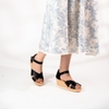 Sandal đế xuồng Ankle Strap 5,5cm Kosu K-25M27